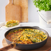 Frühlings-Omelette mit Spinat und Bärlauch - GUSTO 